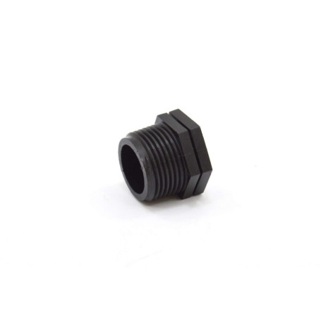 Bouchon d'Irrigation Goutte à Goutte 1/2" S&M en Polythylène Noir