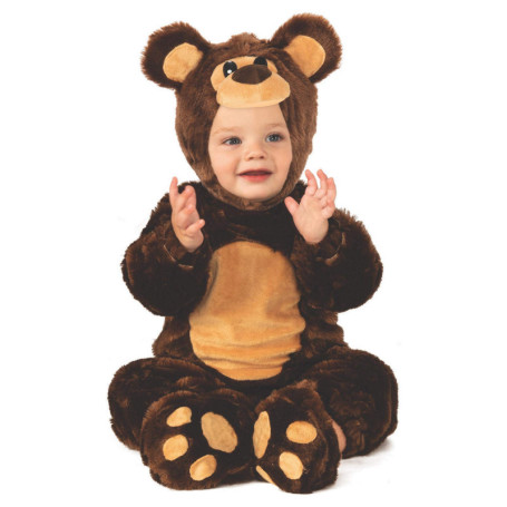 Costume Ours Teddy Marron pour Bébé 1-2 Ans - Rubie's