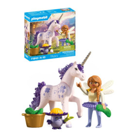 Licorne Magique Lavande avec Fée - Playmobil