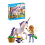 Licorne Magique Lavande avec Fée - Playmobil