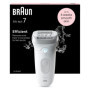 Braun Silk-épil 7 Épilateur Étanche avec Tête Large - Peau Douce Durable