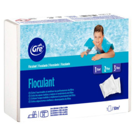 Floculant en Cartouches GRE - Clarifiant pour Eau de Piscine 1 kg
