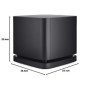 Bose Bass Module 500 - Module de Basses Sans Fil Noir