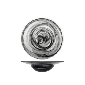 Set de 6 Assiettes en Verre Albâtre pour Pâtes - H&H