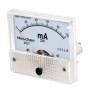HUA Ampèremètre DC 0-100 mA Panneau Monté Blanc 85 C1