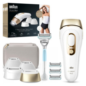 Braun Silk·expert Pro 5 PL5358 - Épilateur à Lumière Pulsée pour Épilation Semi-Définitive