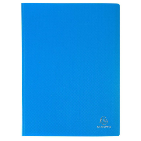 Exacompta Protège-documents OPAK - Carton de 20 Pochettes A4 - Couverture Bleu Clair