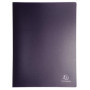 Protège-documents Exacompta OPAK 50 pochettes A4 - Couverture semi-rigide