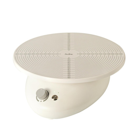 Plateau Tournant Électrique Ø 28 cm pour Décoration de Gâteaux