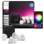 Philips Hue Kit de Démarrage Intelligente avec Bridge Pro et 3 Spots GU10
