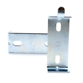 Support de Fixation Murale Triangulaire DOJA pour Radiateur - Pack de 2