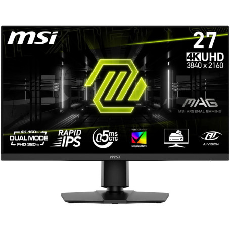 MSI MAG 272URDF E16 - Écran Gaming 27'' UHD 200 Hz avec Dalle Rapid IPS
