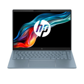 HP Pavilion Plus 14" - Ordinateur Portable 2.8K OLED, Intel Core Ultra 5, 16 Go RAM, 512 Go SSD, Bleu