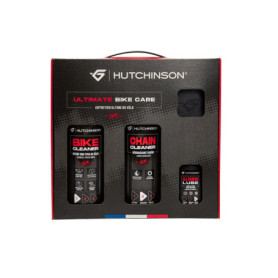 Pack Entretien Vélo 4-en-1 Hutchinson - Nettoyant, Dégraissant, Lubrifiant