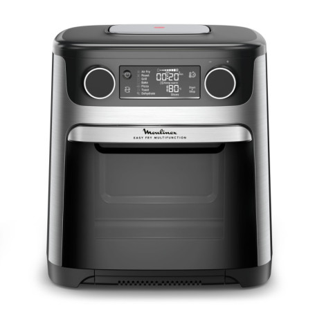 Moulinex Easy Fry 15L - Friteuse sans huile et multicuiseur 9 en 1, Acier Inoxydable