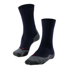 Chaussettes de Randonnée FALKE TK2 Explore M - Laine Épaisses Anti-Ampoule pour Homme - Bleu Marine