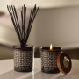 Bougie parfumée décorative Esteban Teck & Tonka