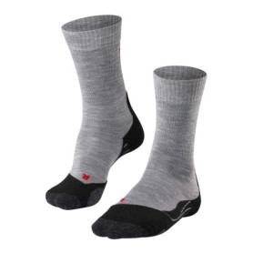 Chaussettes de Randonnée FALKE TK2 Explore M en Laine Mérinos - Anti-Ampoules, Gris