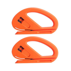 Couteau de Découpe Sécurisé Snitty - Paquet de 2 pour Vinyle et Carbone