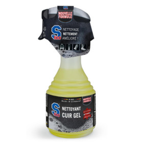 Gel Nettoyant S100 pour Cuir - Dr. Wack - 500 ML - Élimine Taches et Insectes