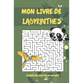 Mon Livre de Labyrinthes - Cahier de Jeux Éducatif pour Enfants dès 6 Ans