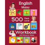 Coffret de 500 Flashcards Anglais-Malay pour Bébé avec Images