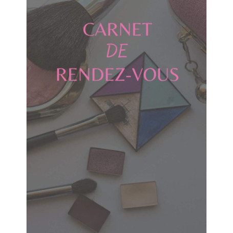 Carnet de Rendez-vous Professionnel pour Salon de Beauté - 159 Semaines