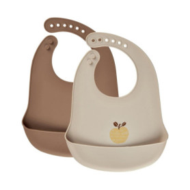 Bavoir en Silicone CeLaVi pour Bébé - Design Caricature