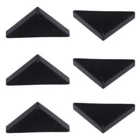 Protecteurs d'Angle Noir HJYZY - 20 Pièces pour Verre et Miroir
