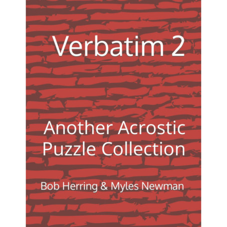 Verbatim 2 : Collection de Puzzles Acrostiches Inspirants
