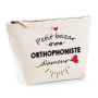 Trousse de Maquillage Planetee en Coton - Idéale pour Accessoires Quotidiens