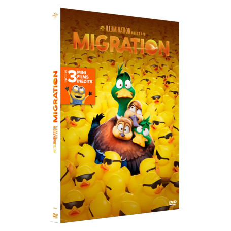 Migration - Film d'Animation en DVD avec Boîtier Fourreau