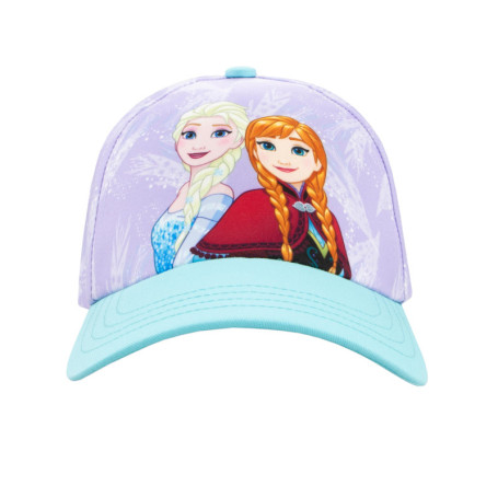 Chapeau Disney La Reine des Neiges pour Filles - Casquette Elsa Violet