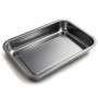 Plateau Rectangulaire en Acier Inoxydable - 40 x 30 cm - Space Home