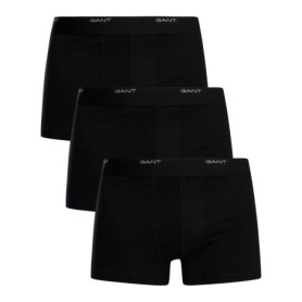 Lot de 3 Slips GANT Core Trunk pour Homme - Noir, Taille Unique