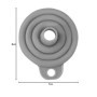 Entonnoir Pliable en Silicone PARENCE - Pratique pour Transférer Liquides