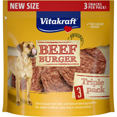 Vitakraft Beef Burger - Friandises Savoureuses pour Chien, 27g