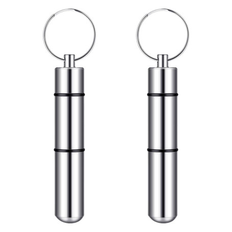 FIBOUND Boîtes à Cure-Dents Portatives en Aluminium Étanches - Idéales pour Voyager et Pique-Niques