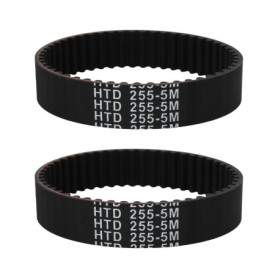 Lot de 2 courroies de distribution pour ponceuses Festool et Holzher