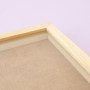 Cadre en Bois Naturel 30x30 cm pour Scrapbooking et Objets 3D