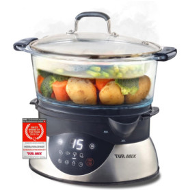 Cuiseur Vapeur Turmix CX 220 - 5,2 L avec Écran Tactile et Fonction Yaourt