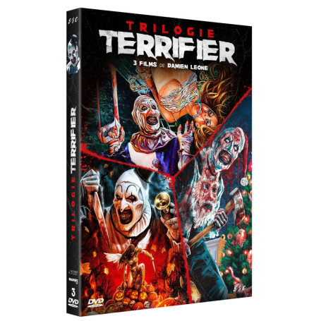 Trilogie Terrifier - Coffret DVD des films de Damien Leone