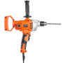 VEVOR Mélangeur Perceuse Électrique 2-en-1 avec Mandrin 12,7 mm