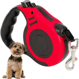 Laisse Rétractable PARENCE pour Chien 5m - Confort et Sécurité