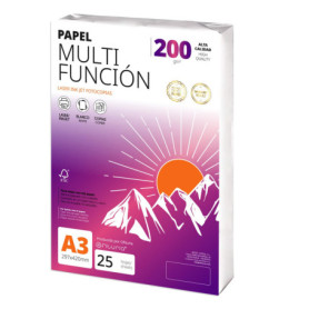 Papier A3 Multifonction 200g - 25 Feuilles pour Imprimante et Projets Créatifs