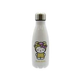 Bouteille d'eau Hello Kitty Sanrio 550 ml - Horoscope Bélier - Blanc