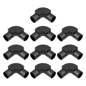 Lot de 20 Coudes D'inspection en PVC à 90° pour Conduits de Câbles - LT Easiyl