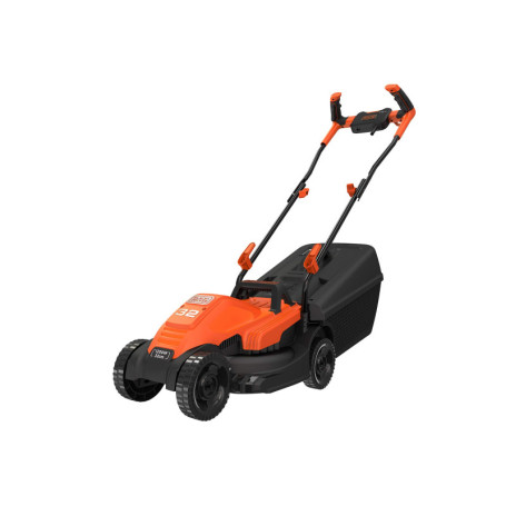 Tondeuse à Gazon Filaire BLACK+DECKER 1200W - 3 Hauteurs de Coupe, 32 cm, Orange