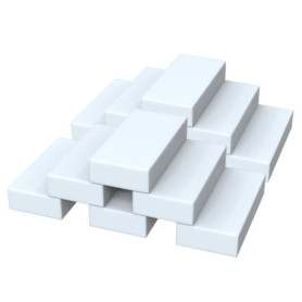 Éponge Magique PORTENTUM - Lot de 12 Éponges Nettoyantes Multi-Usage