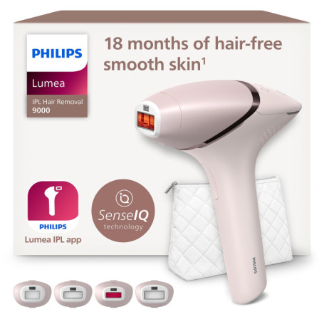 Philips Lumea 9000 - Épilateur à Lumière Pulsée avec 4 Accessoires